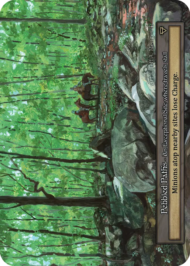 Arthurian Legends - Pebbled Paths - Foil