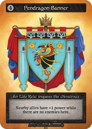 Arthurian Legends - Pendragon Banner - Foil