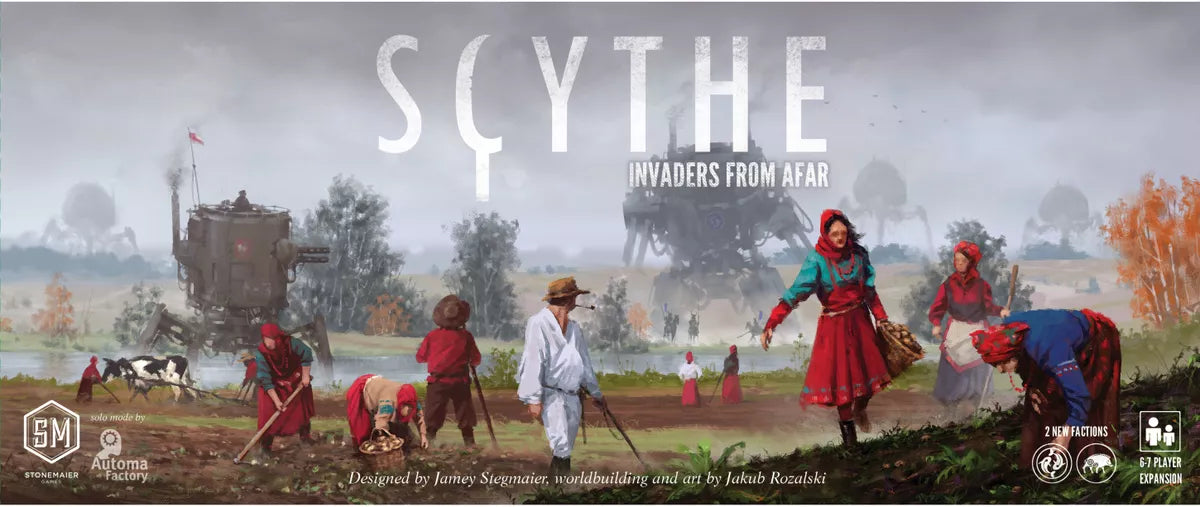 Board Game - Scythe: Invaders from Afar Expansion