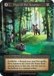 Arthurian Legends - Pigs of the Sounder - Foil