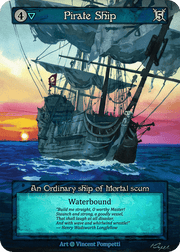 Alpha - Pirate Ship - Foil