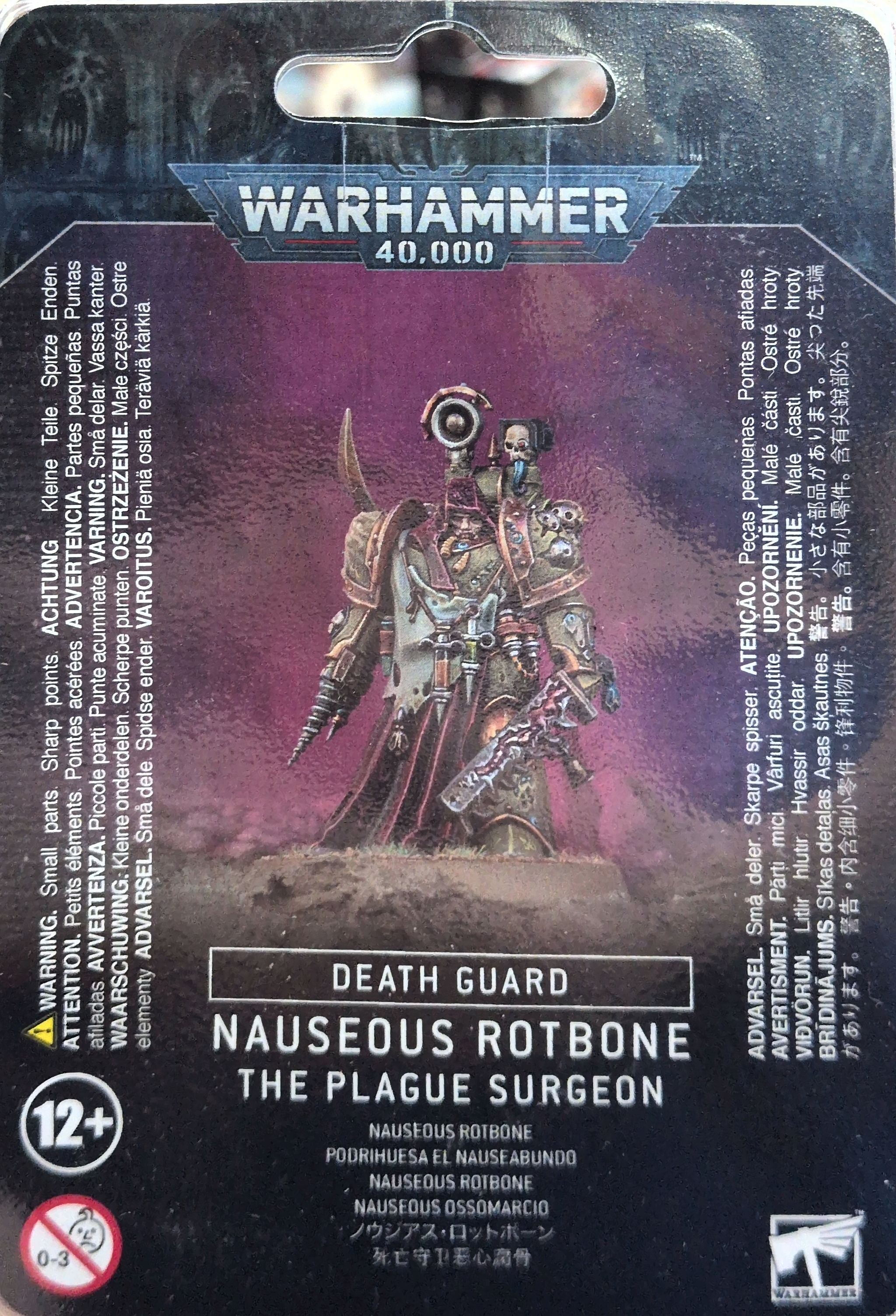 Death Guard - Nauseous Rotbone the Plague Surgeon