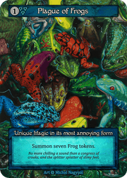 Alpha - Plague of Frogs - Non-Foil