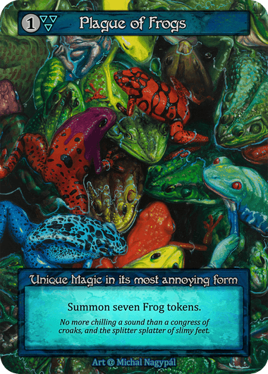 Alpha - Plague of Frogs - Non-Foil