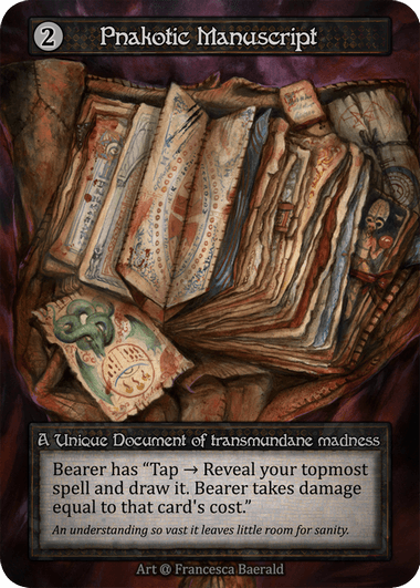 Alpha - Pnakotic Manuscript - Foil