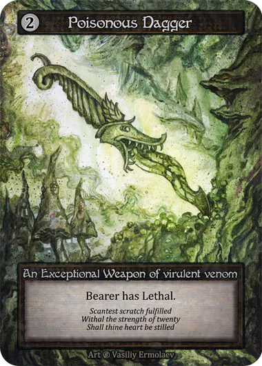 Poisonous Dagger (Third Wave Beta) - Foil