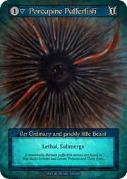 Alpha - Porcupine Pufferfish - Foil