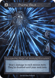 Beta - Psionic Blast - Foil