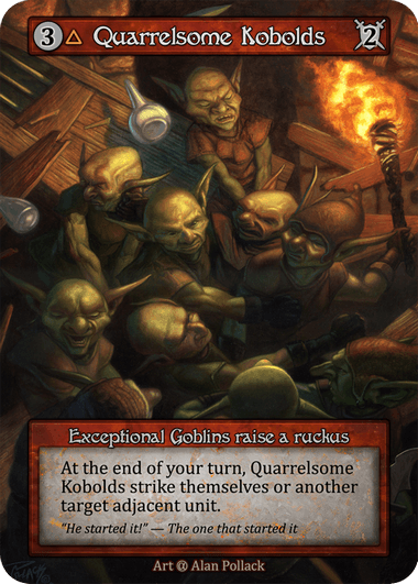 Alpha - Quarrelsome Kobolds - Foil