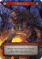Arthurian Legends - Rebecks - Foil