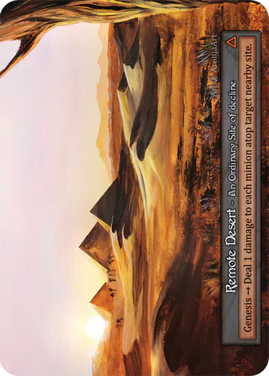 Remote Desert (Third Wave Beta) - Foil