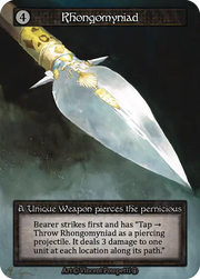 Arthurian Legends - Rhongomyniad - Foil