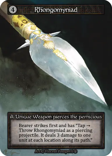 Arthurian Legends - Rhongomyniad - Foil