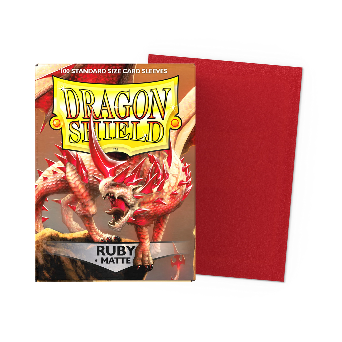 Dragon Shield Matte Ruby
