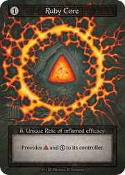 Alpha - Ruby Core - Foil