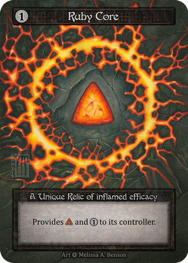 Alpha - Ruby Core - Foil
