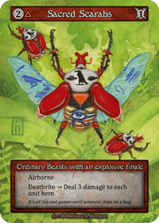 Beta - Sacred Scarabs - Foil