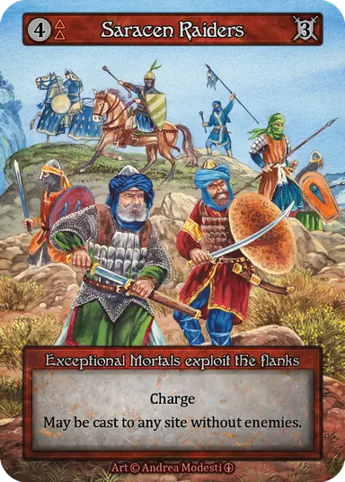 Arthurian Legends - Saracen Raiders - Foil