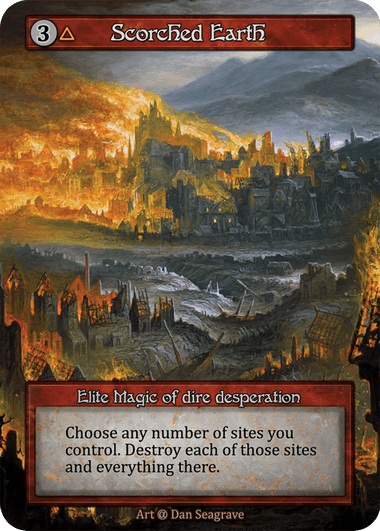 Scorched Earth - Beta / Foil