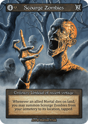 Alpha - Scourge Zombies - Foil