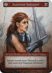 Alpha - Seasoned Sellsword - Foil