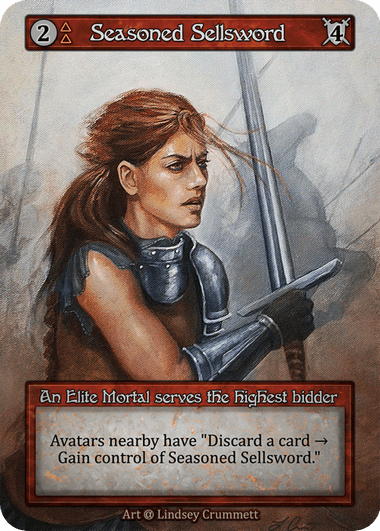 Seasoned Sellsword - Beta / Foil