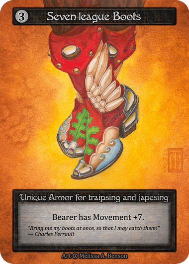 Seven-League Boots - Beta / Foil