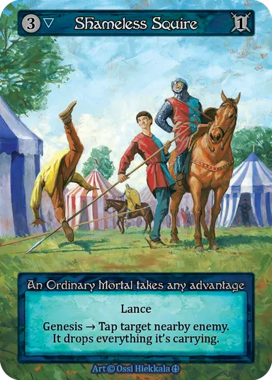 Shameless Squire - Foil