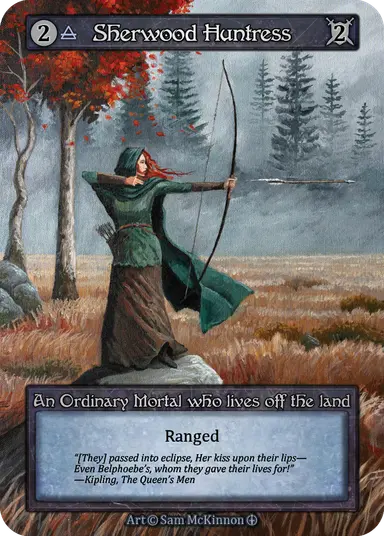 Arthurian Legends - Sherwood Huntress - Non-Foil