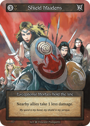 Beta - Shield Maidens - Foil