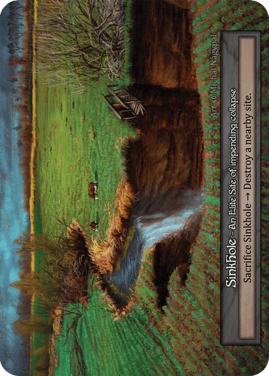 Alpha - Sinkhole - Foil
