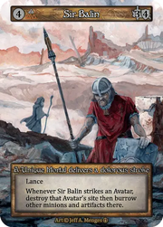 Arthurian Legends - Sir Balin - Foil