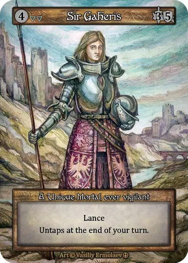Arthurian Legends - Sir Gaheris - Foil
