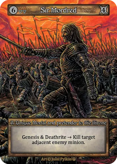 Arthurian Legends - Sir Mordred - Foil