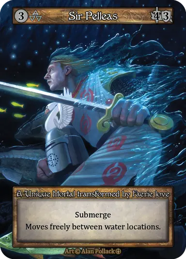 Arthurian Legends - Sir Pelleas - Foil