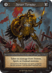 Beta - Sirian Templar - Non-Foil