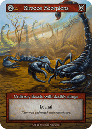 Alpha - Sirocco Scorpions - Foil
