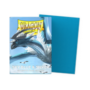 Dragon Shield Matte Dual Sky Blue & Silver