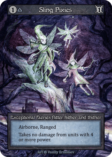 Alpha - Sling Pixies - Foil