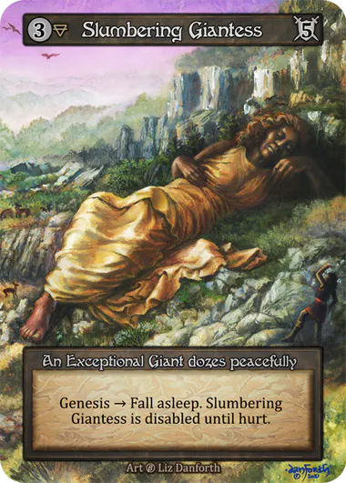 Slumbering Giantess (Summer)