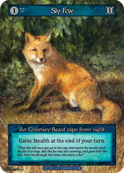 Arthurian Legends - Sly Fox - Non-Foil