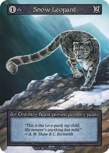 Snow Leopard (Summer)