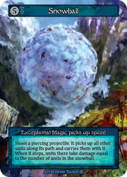 Arthurian Legends - Snowball - Foil