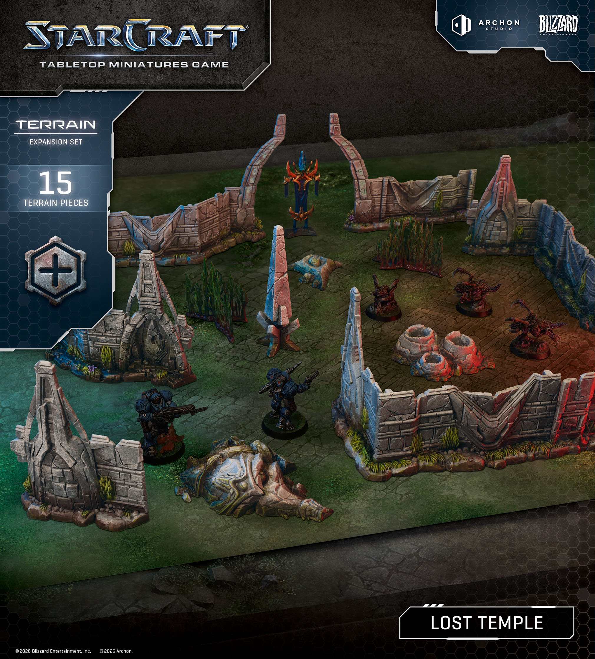 StarCraft: Terran — Lost Temple Terrain *Pre-Order*