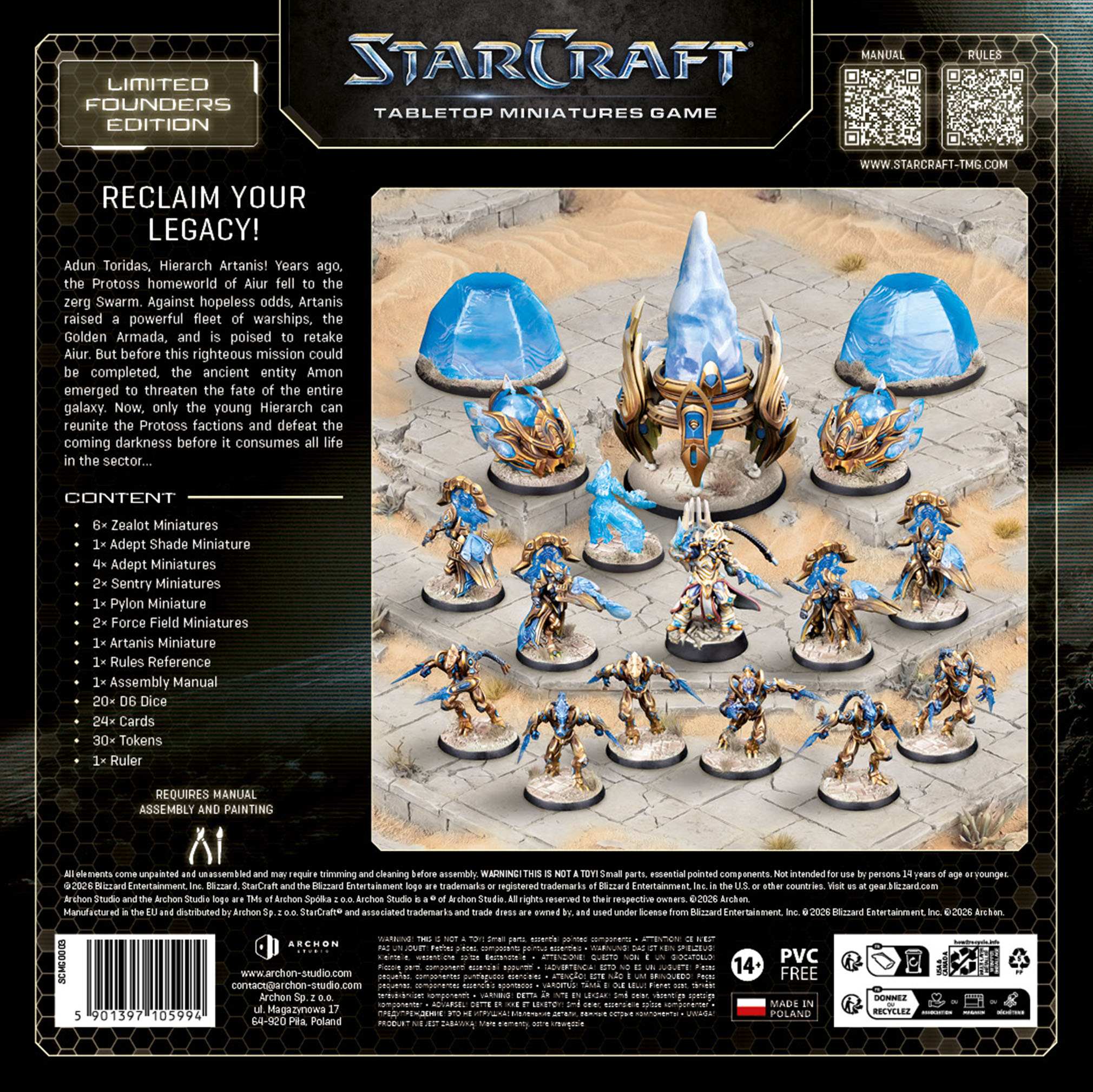 StarCraft Protoss Starter Set Founders Edition *Pre-Order*