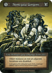 Alpha - Stone-gaze Gorgons - Foil