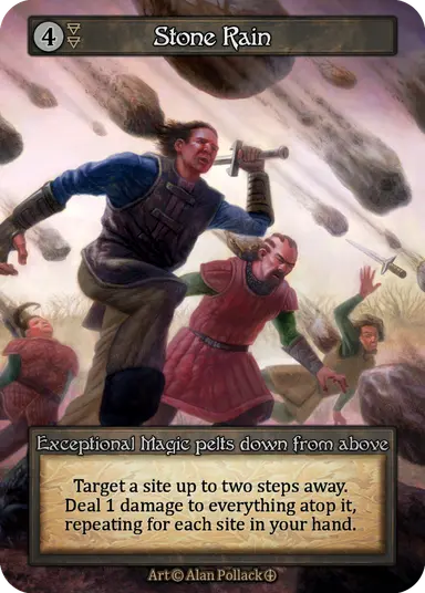 Arthurian Legends - Stone Rain - Foil