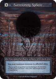 Alpha - Summoning Sphere - Non-Foil