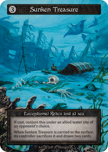 Sunken Treasure - Alpha / Non-Foil