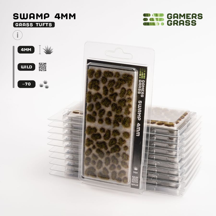 Gamers Grass: Grass Tufts 2-6mm - Swamp 4mm